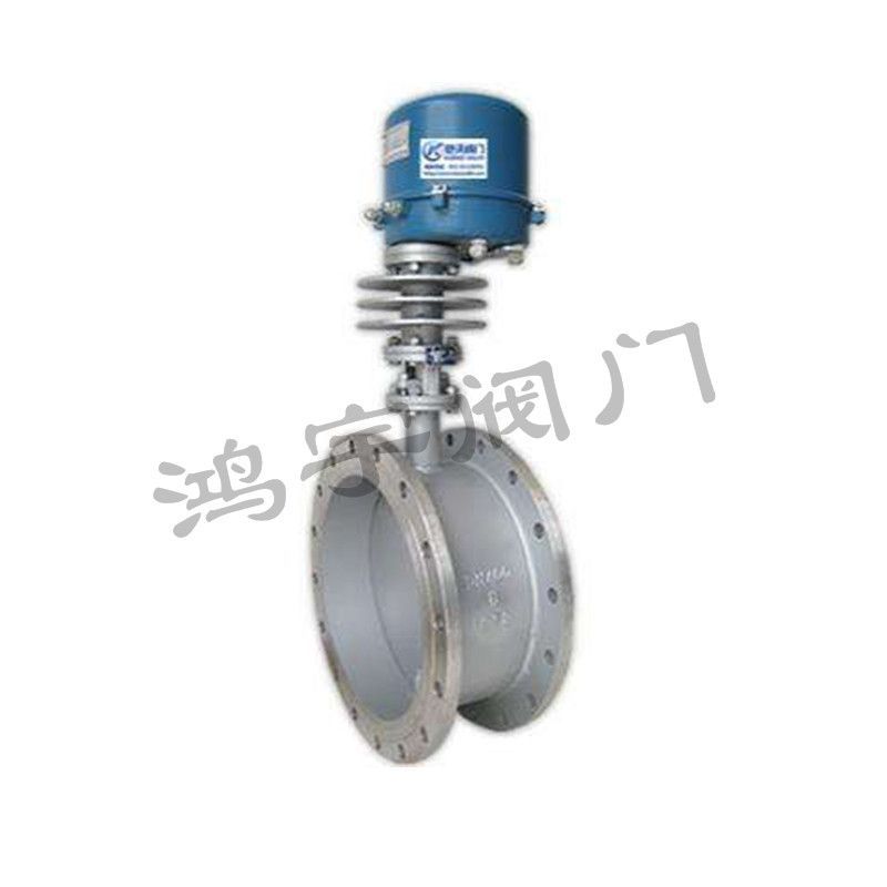 Electric high temperature butterfly valve